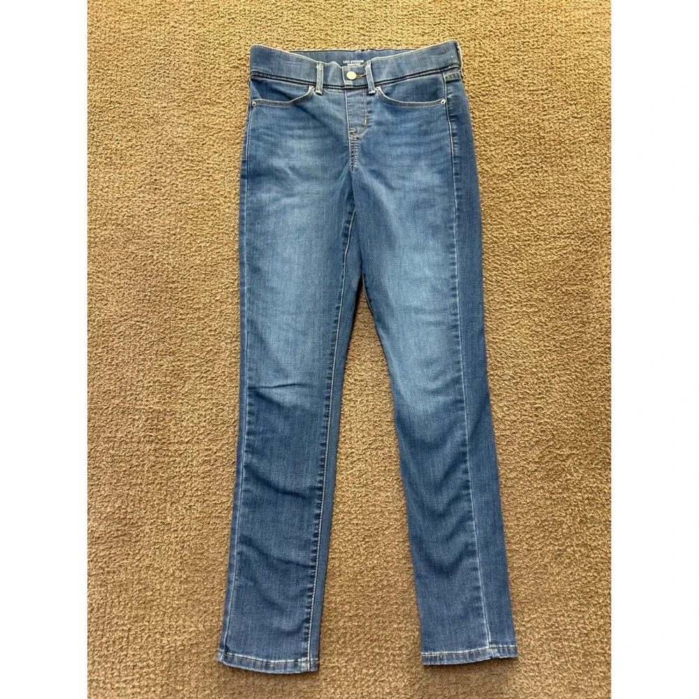 Levi Strauss Signature Shaping Perfect Pull-On Skinny Jeans Medium Wash Size 4 S